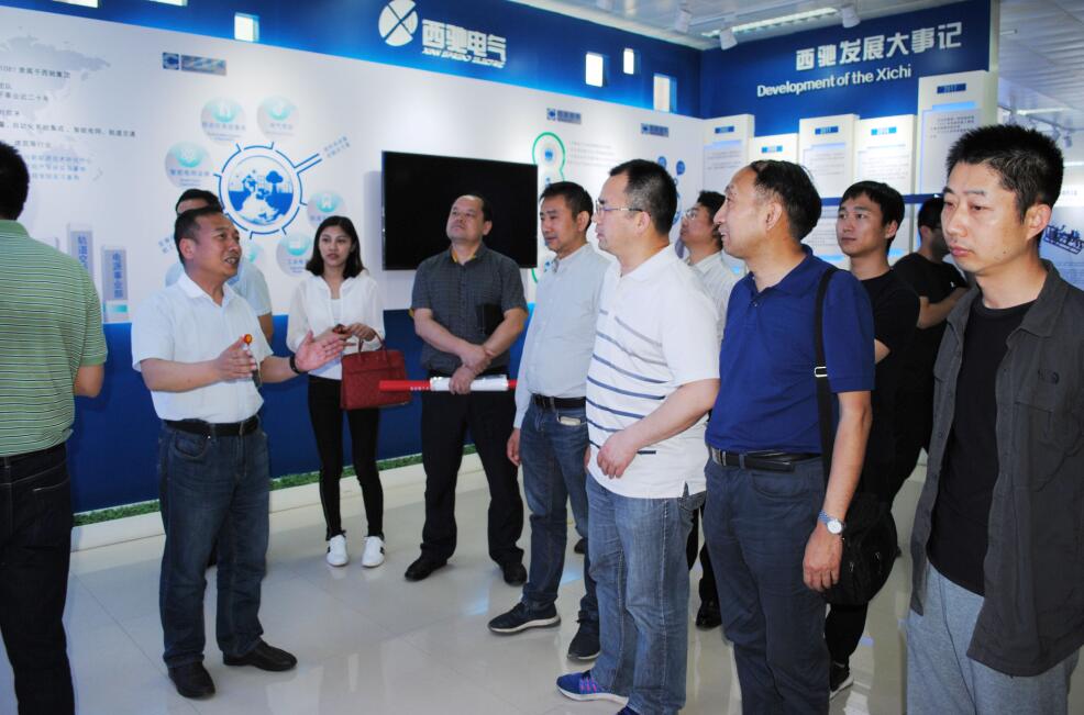 西安理工大學EMBA移動課堂走進西馳電氣 西安理工大學EMBA移動課堂走進西馳電氣
